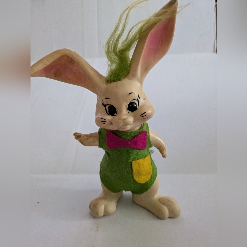 Vintage 1971 Roy Des of Fla Topo Gigio Bunny Rabbit Bank -  Ed Sullivan